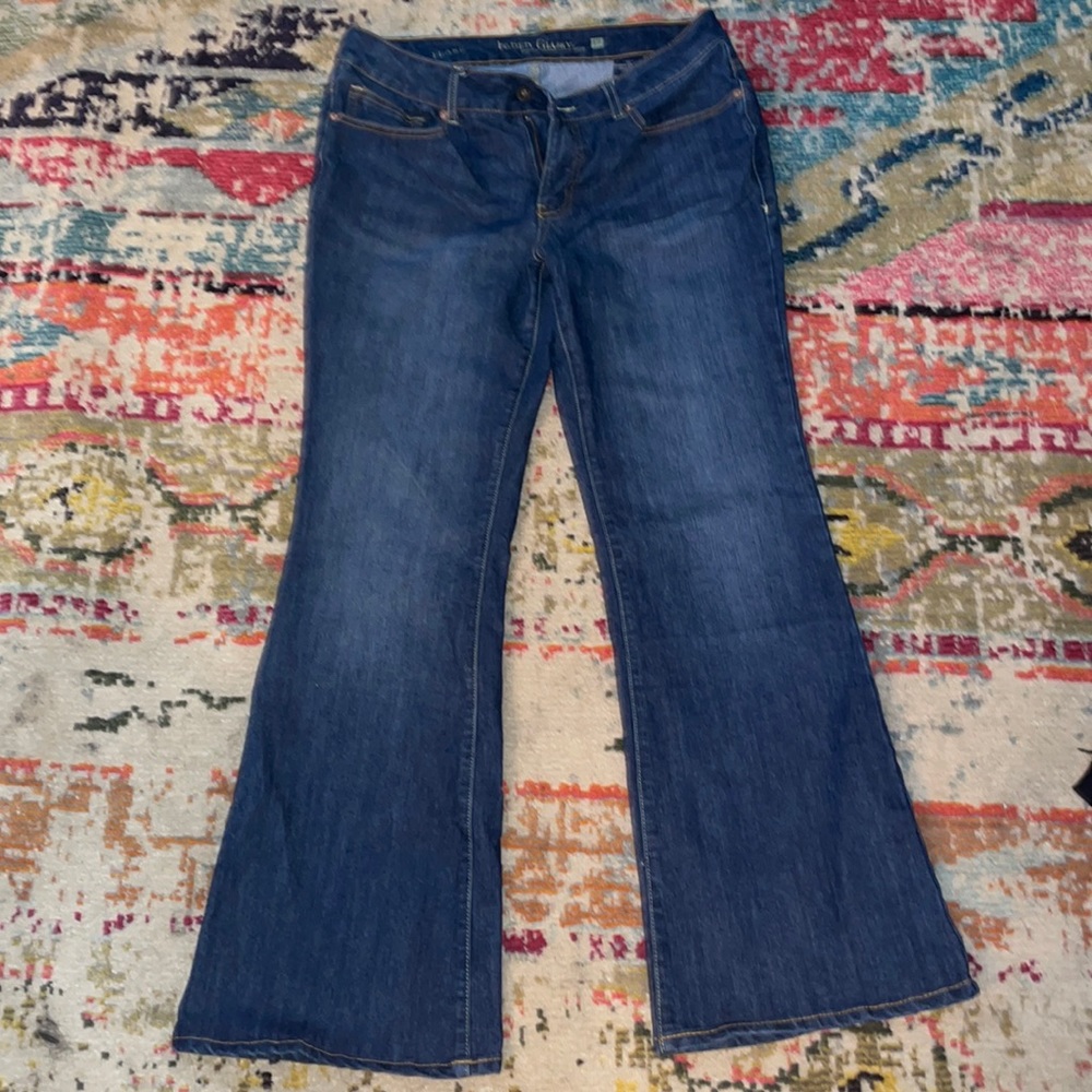 Women’s faded glory size 12 flare denim Jean